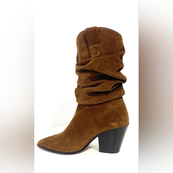 Revolve TORAL Slouch Boot In Brown - Picture 5 of 9